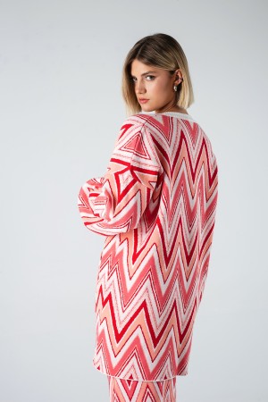 Rose Symmetry Cardigan