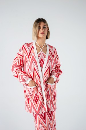 Rose Symmetry Cardigan