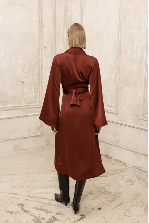 Lorenne Dress tobacco