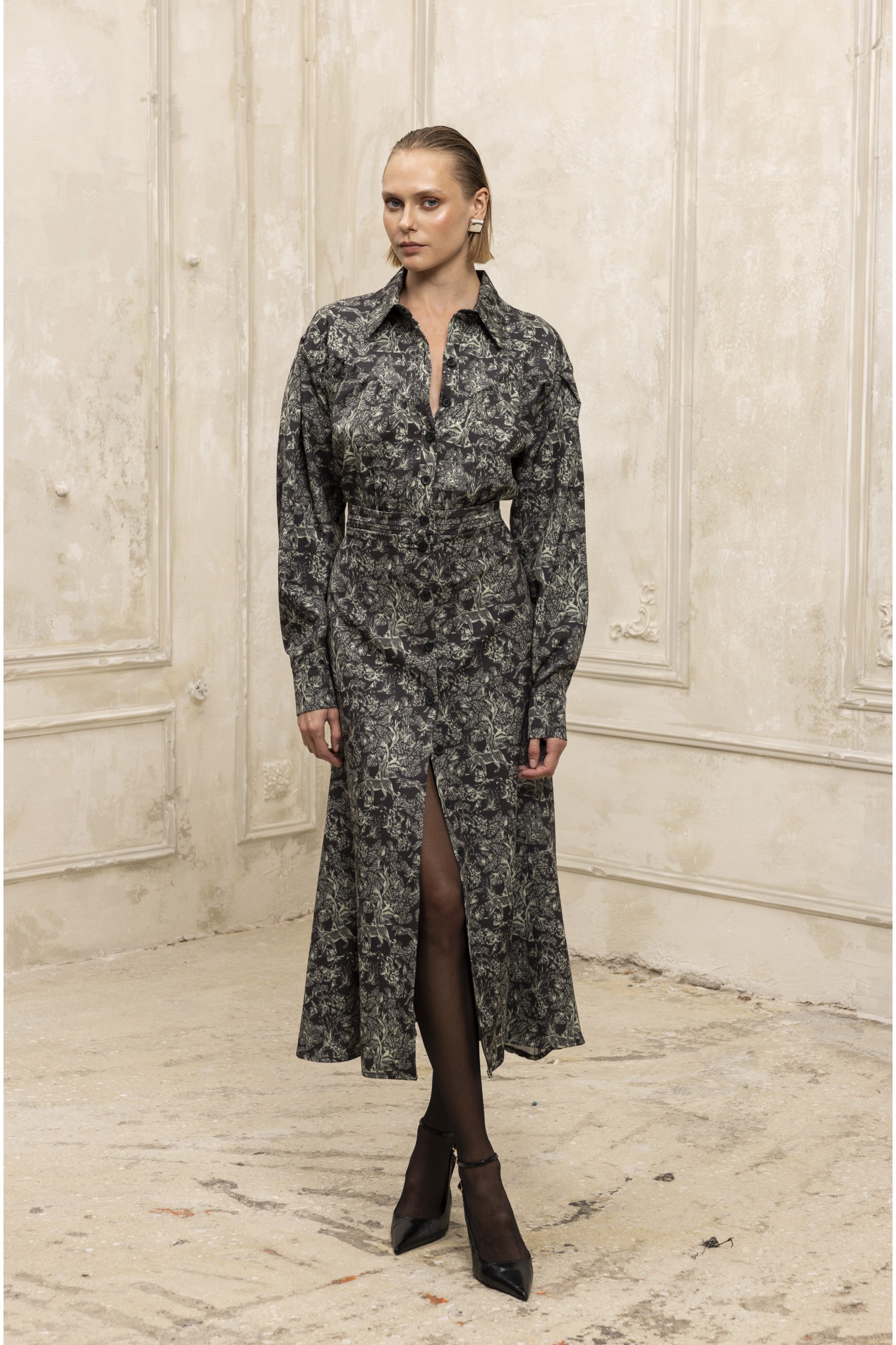 Scarlett Dress khaki