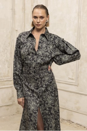 Scarlett Dress khaki