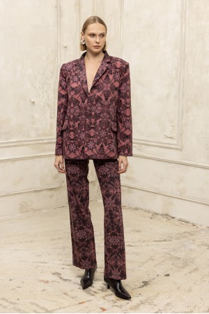 Caleidoscope Lace Pants mauve