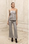 Leather and Spice pants grey