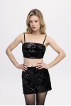 Sequin Black Set
