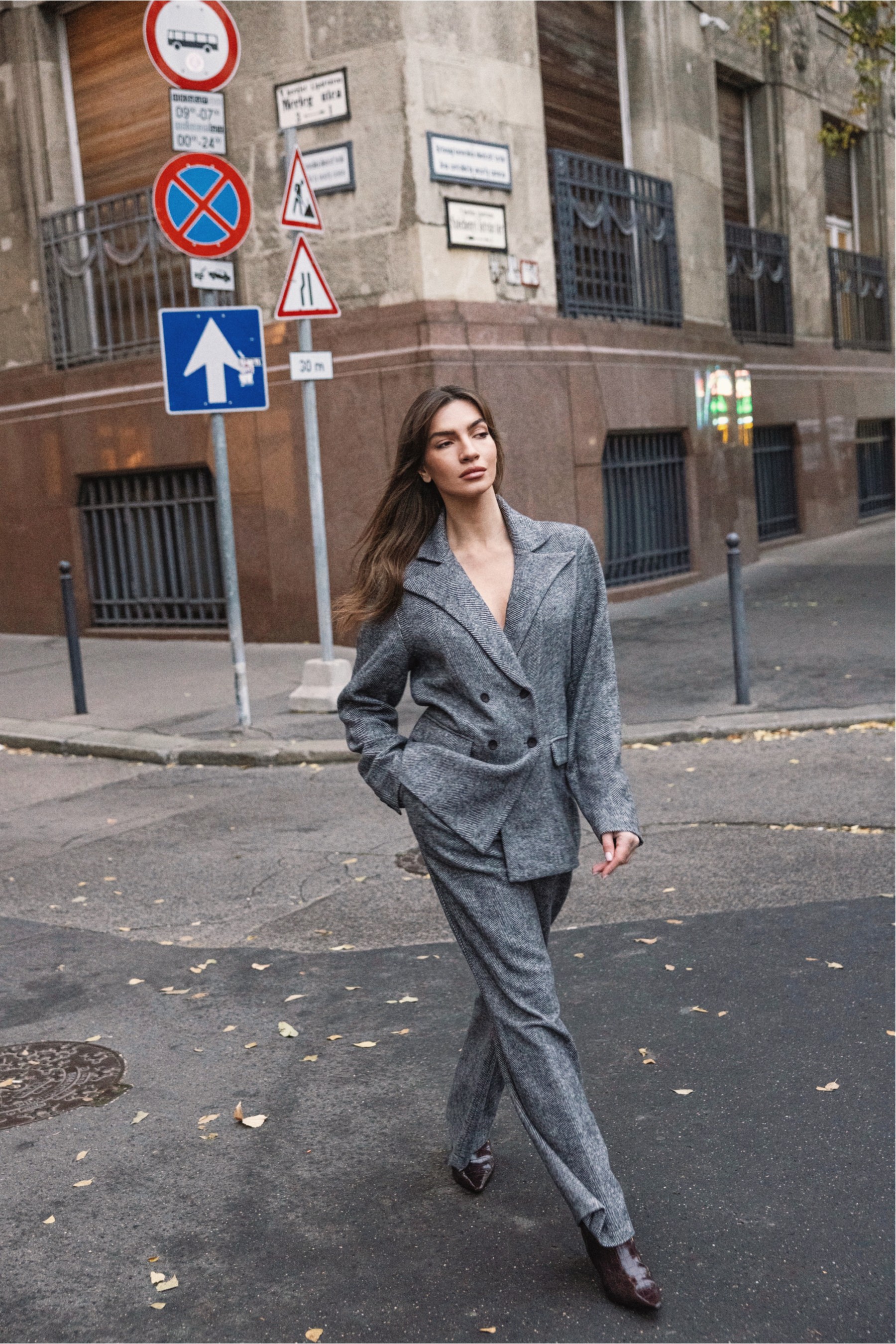 London Pants Wool Blend