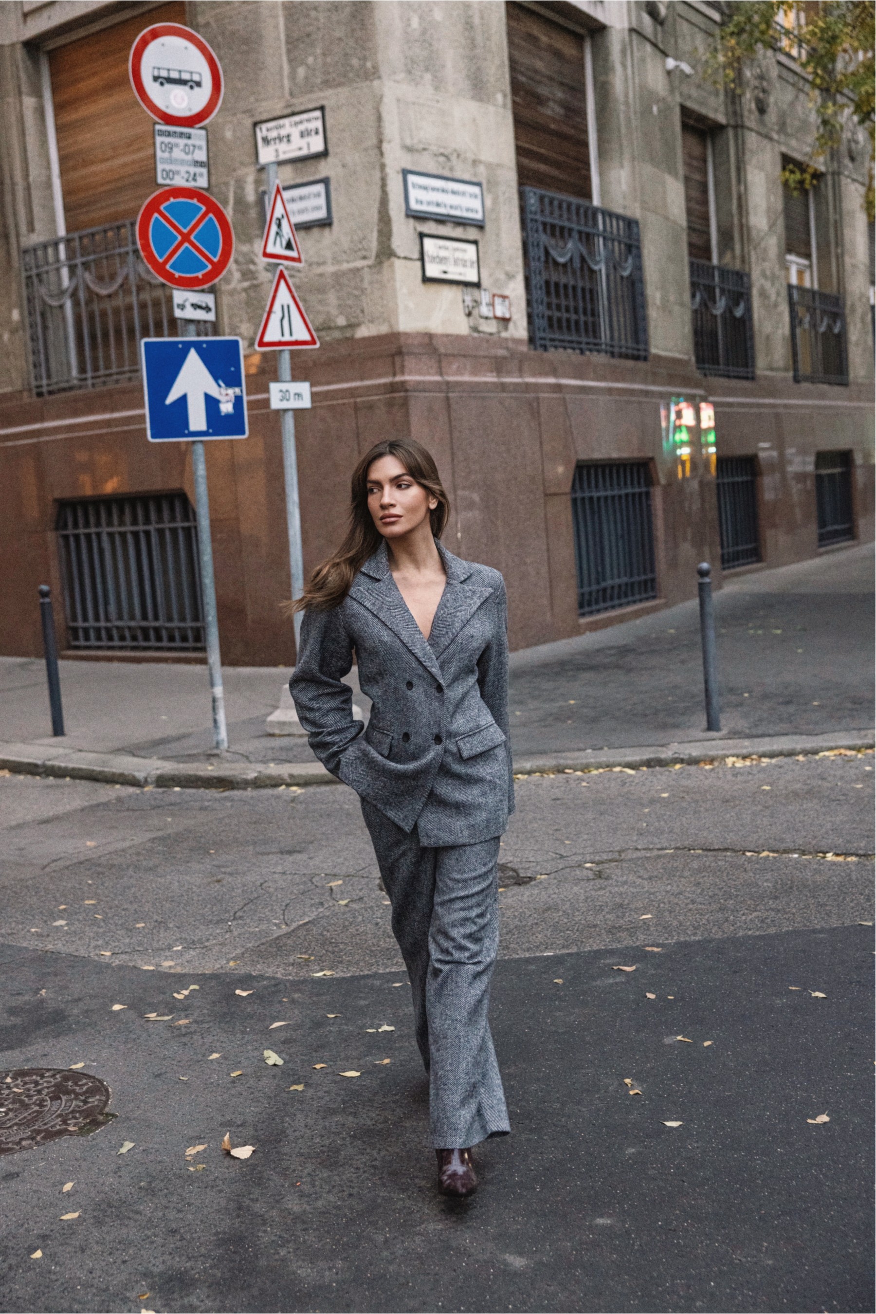 London Pants Wool Blend