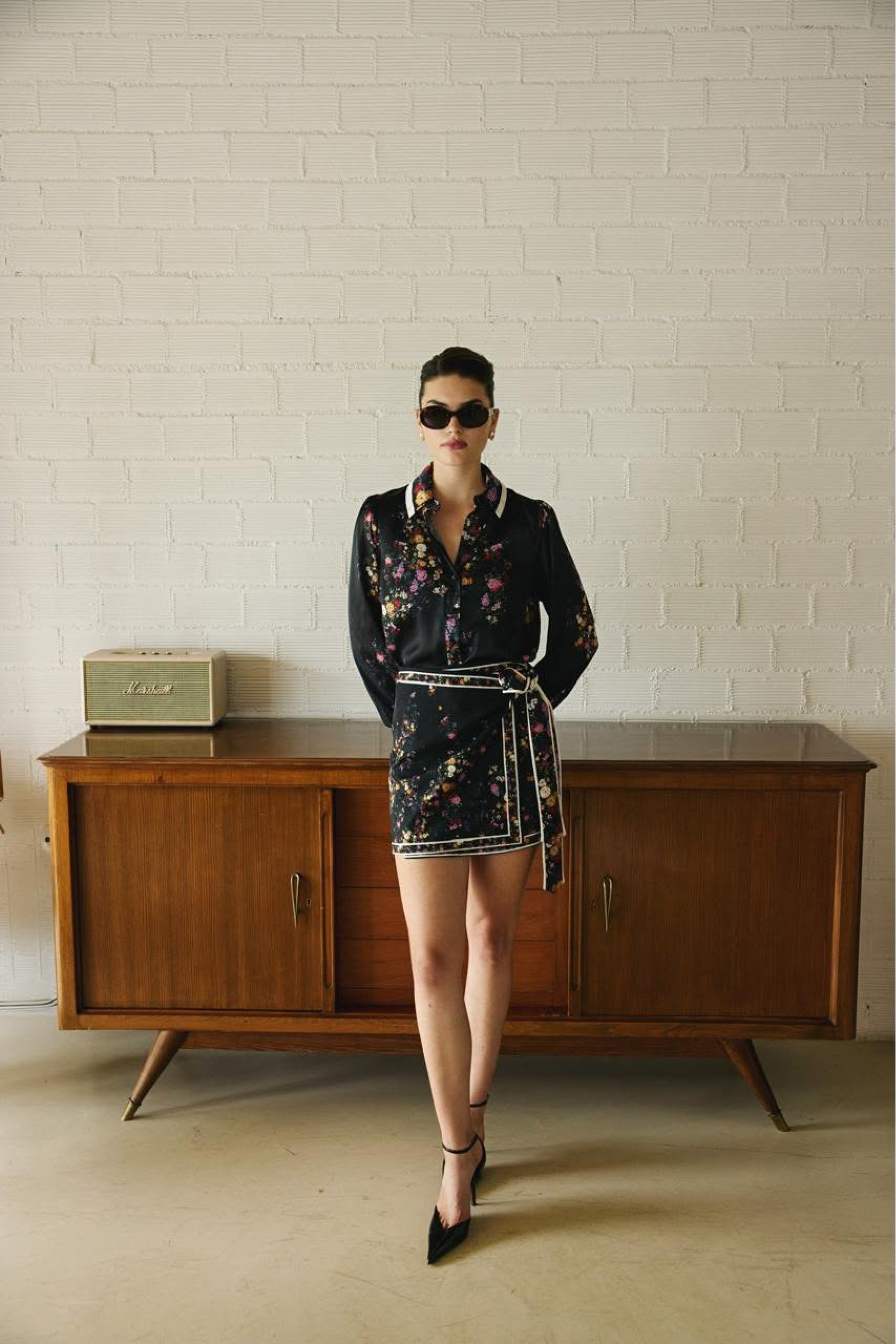 ELIZA SATIN SHIRT