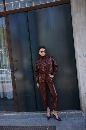 KYLIE JACKET BROWN