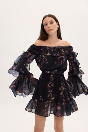 ELIZA FLORAL MINI DRESS