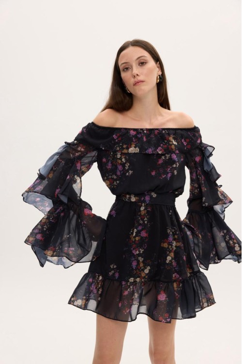 ELIZA FLORAL MINI DRESS