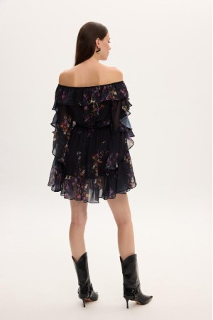 ELIZA FLORAL MINI DRESS