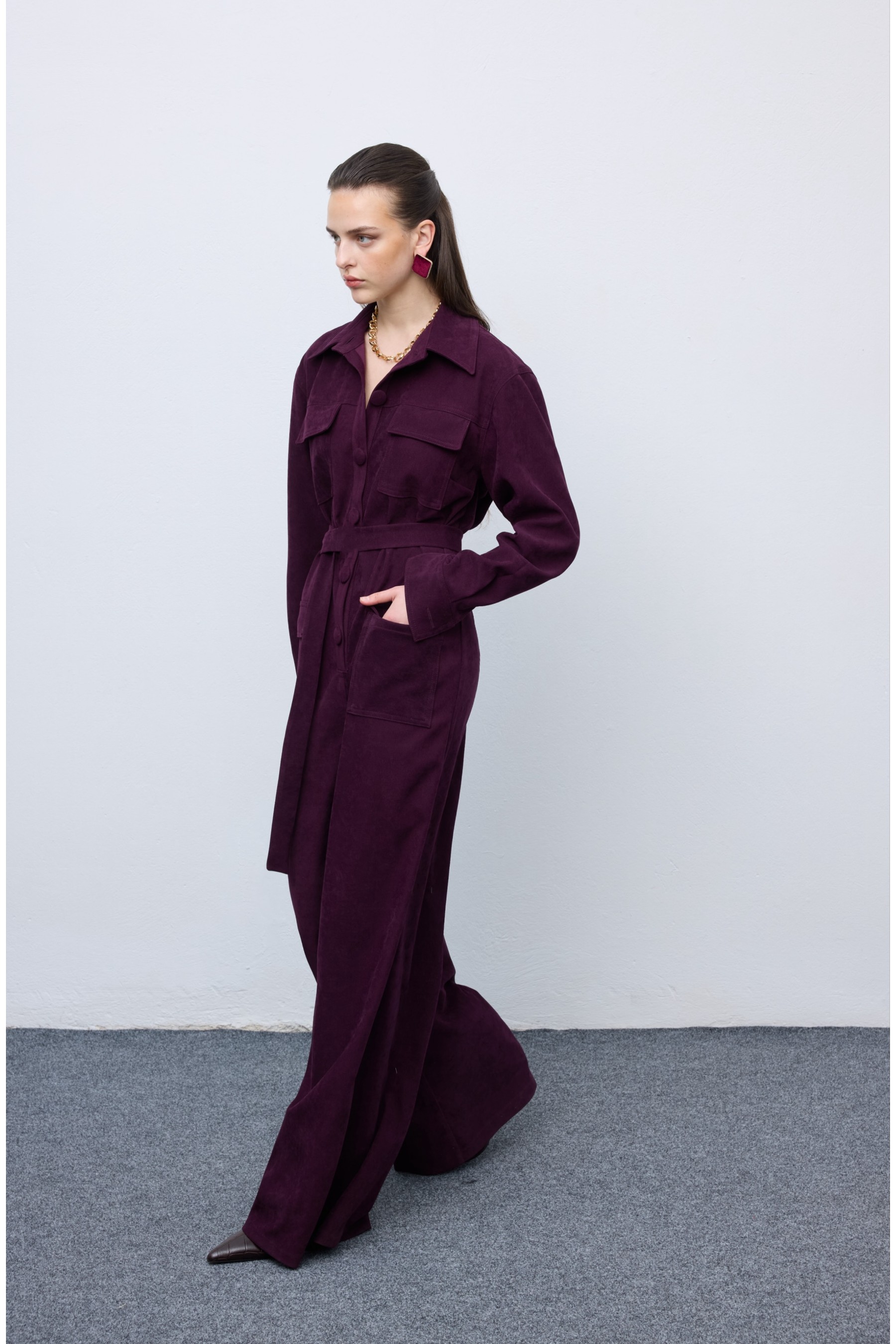 Weekend's Jumpsuit Aubergine
