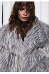 Tromso Fur Whitegrey Crop