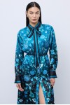 Skyfall Bloom Shirtdress