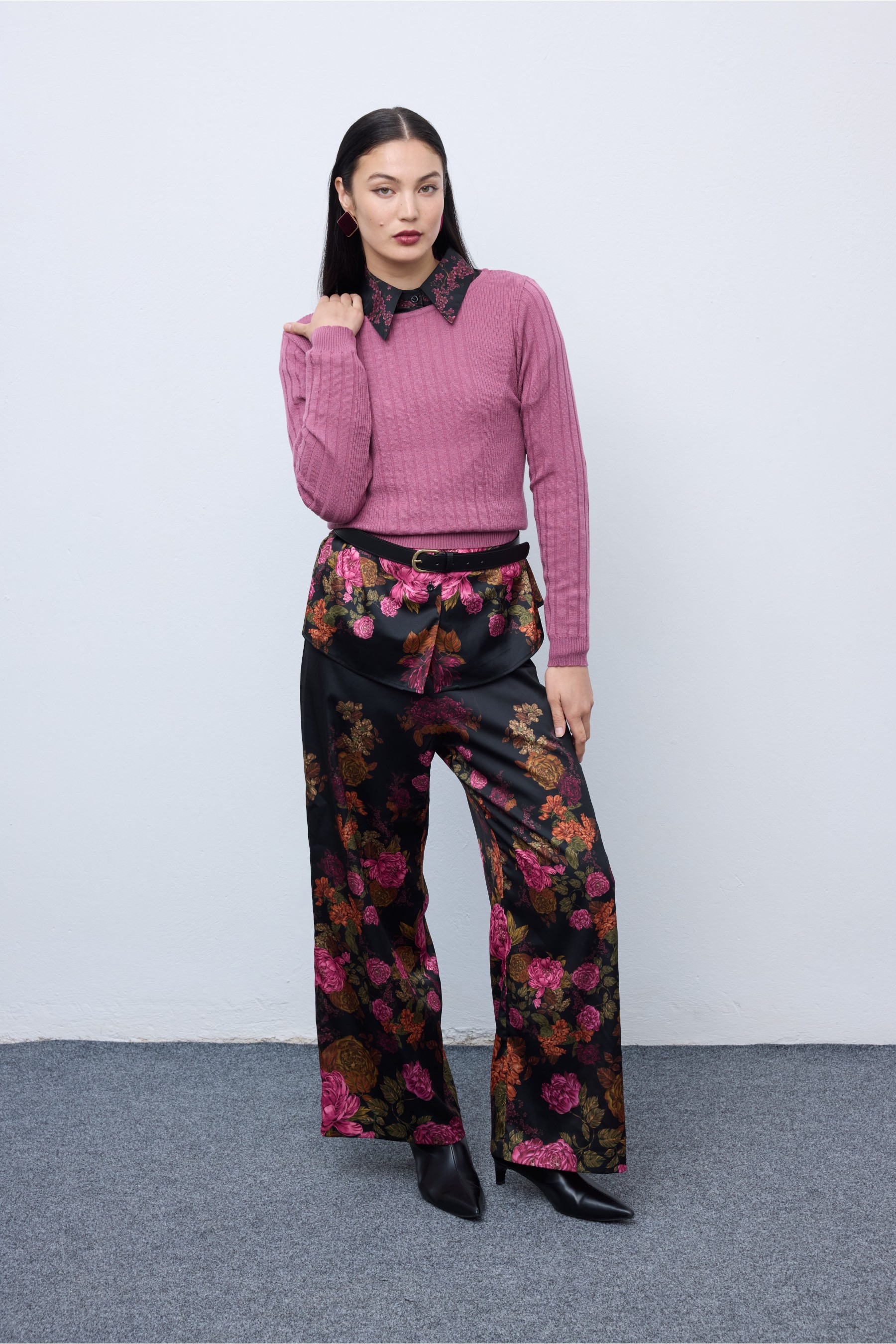 Stefani Knit Top Pink