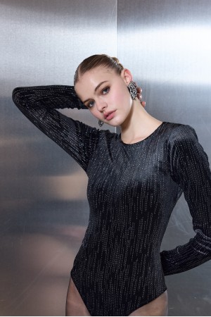 Midnight Sparkle Bodysuit