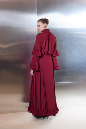 La Nuit Ruffle Skirt