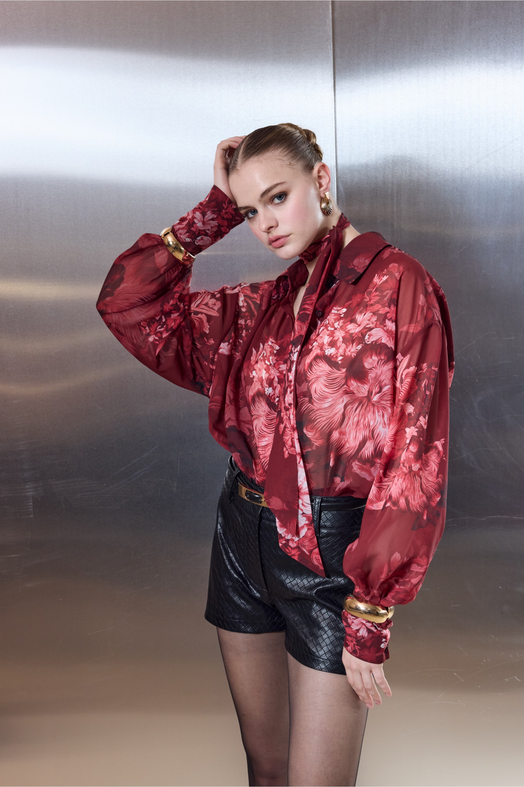 Oversized Festive Shirt