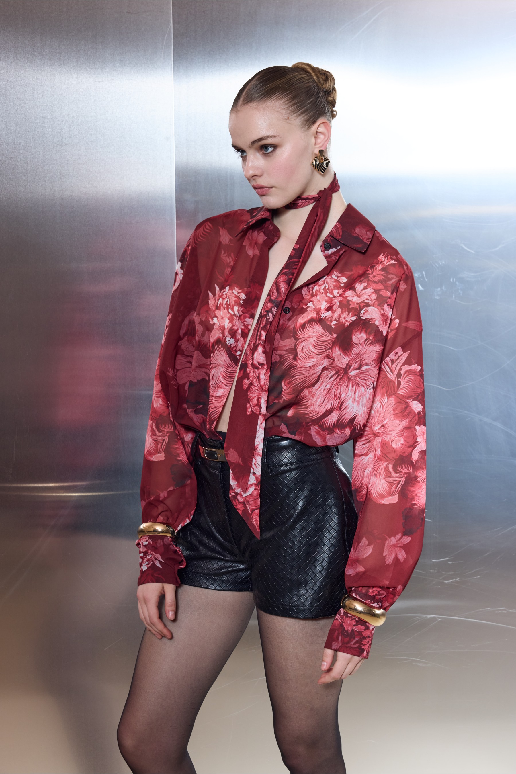 Oversized Festive Shirt