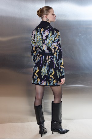 Disco Flower Knit Cardigan