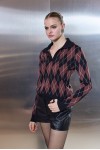 Diamond Soft Viscose Sweater Brown