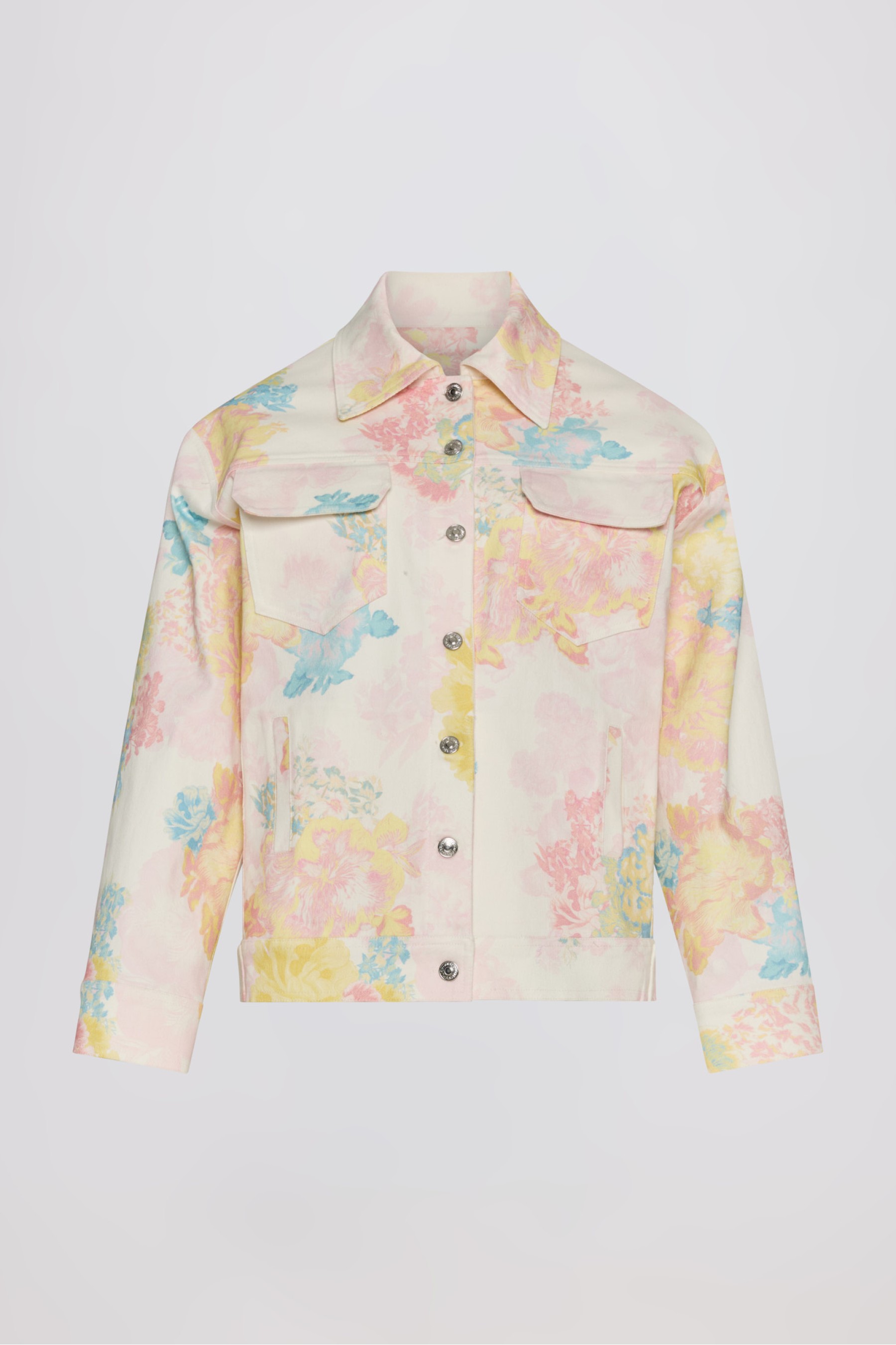 FLORAL MIST JEAN JACKET