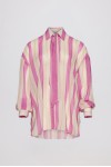 STRIPPED PINK SHIRT