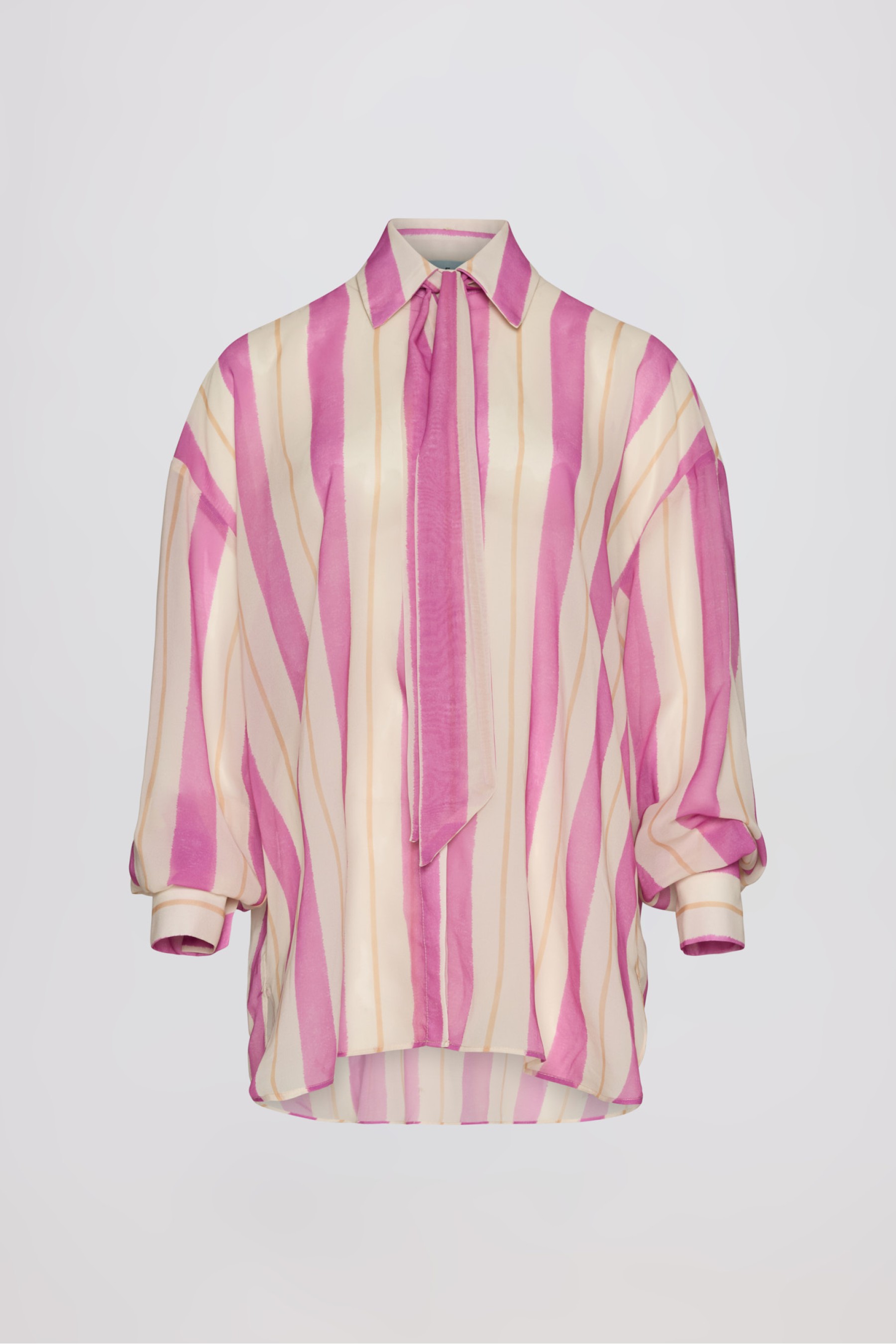 STRIPPED PINK SHIRT