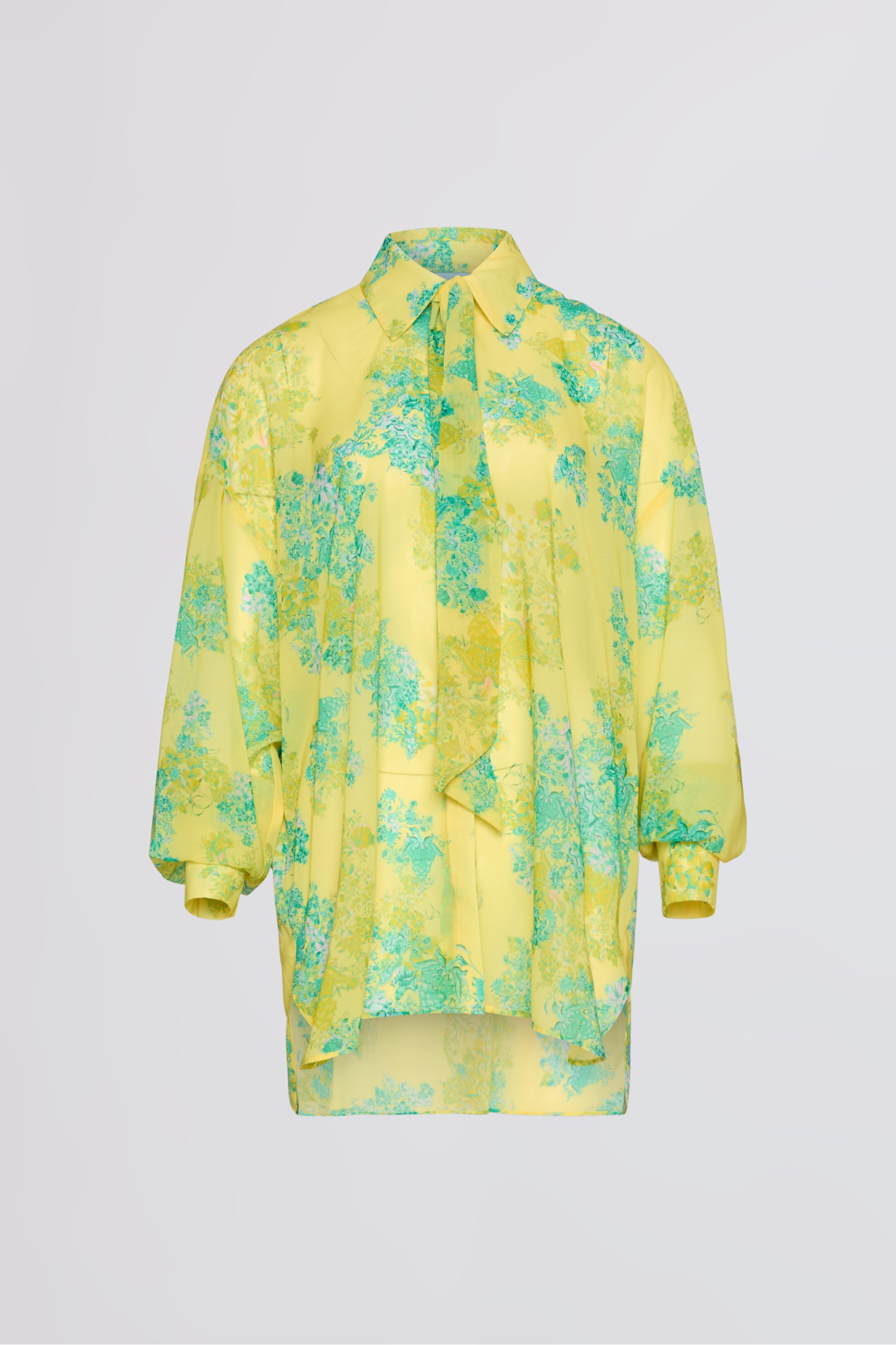 LIME PETALS SHIRT