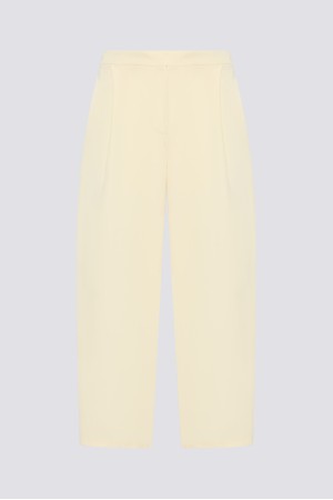 BARREL PANTS BUTTER YELLOW