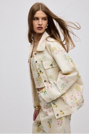 BUTTER BLOSSOM JEAN JACKET