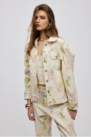 BUTTER BLOSSOM JEAN JACKET