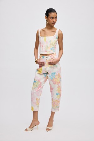 Floral Mist Jeans