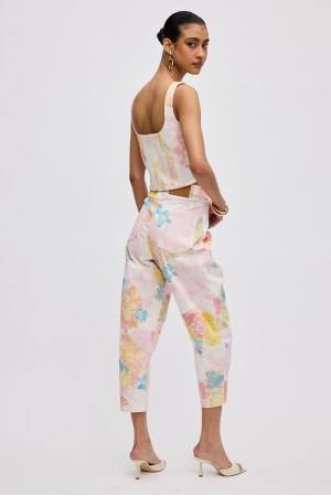 Floral Mist Jeans