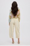 BARREL PANTS BUTTER YELLOW