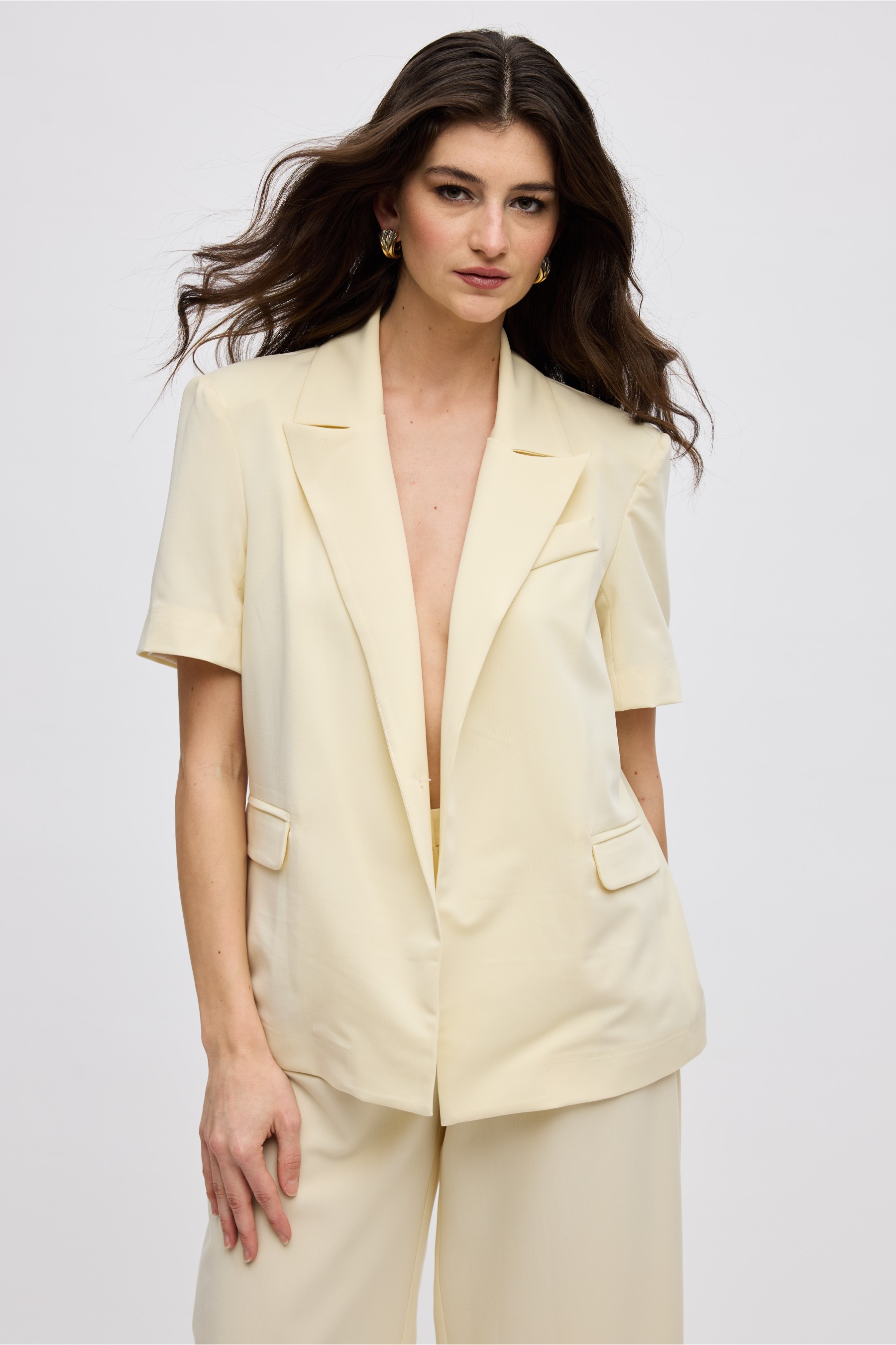 BLAZER BUTTER YELLOW