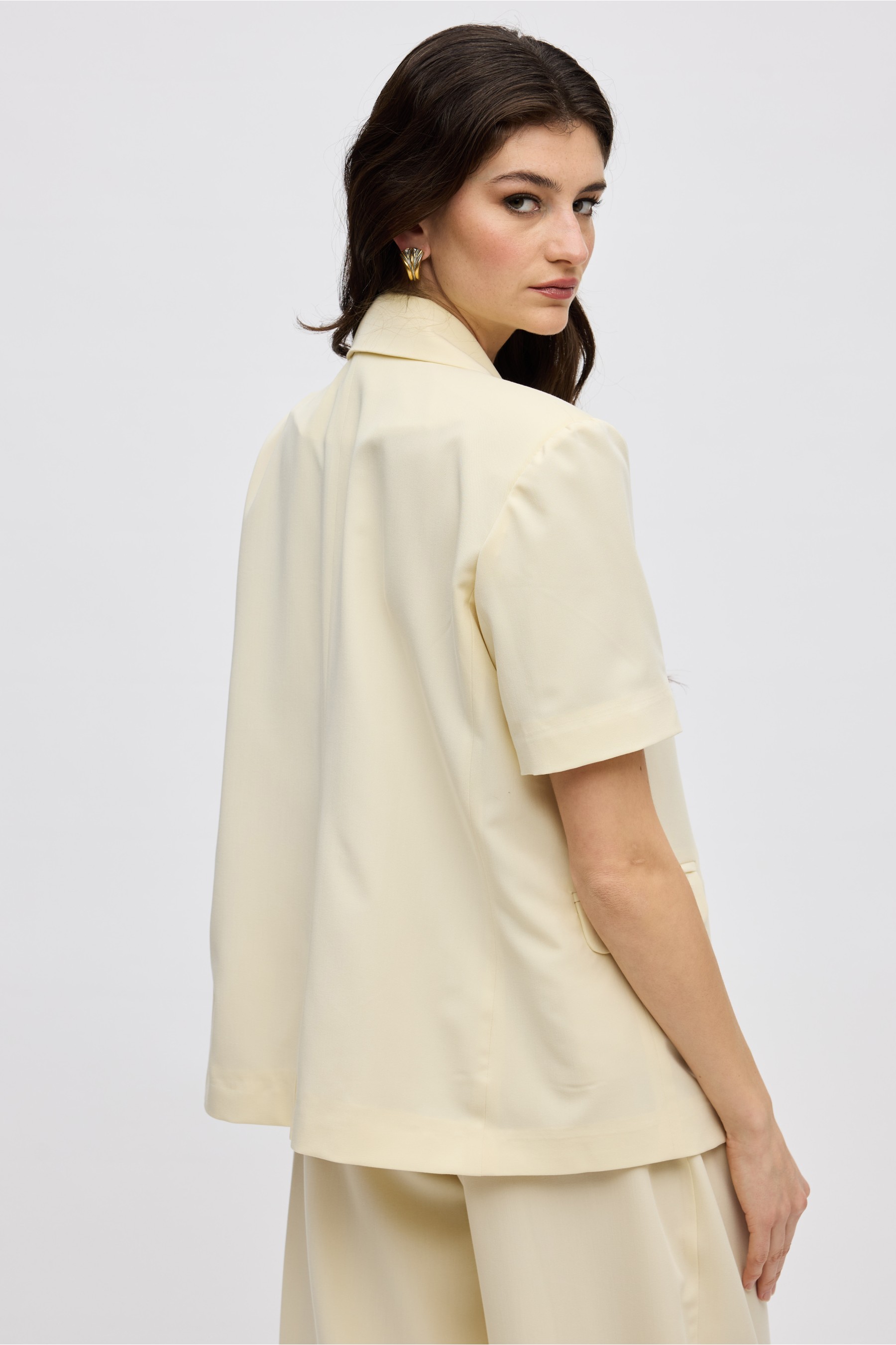 BLAZER BUTTER YELLOW