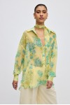 LIME PETALS SHIRT