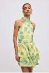 LIME MINI DRESS