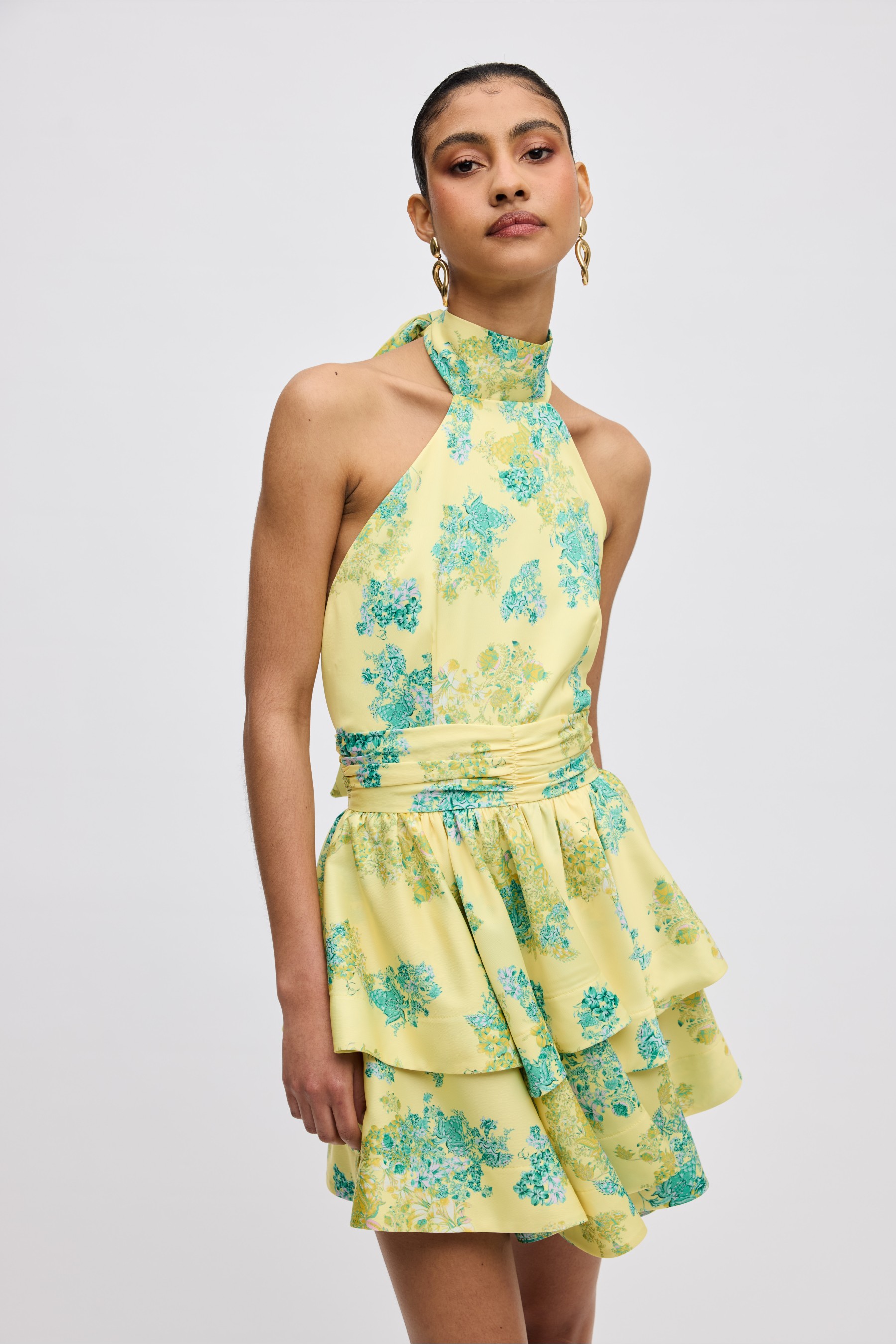 LIME MINI DRESS