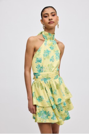 LIME MINI DRESS