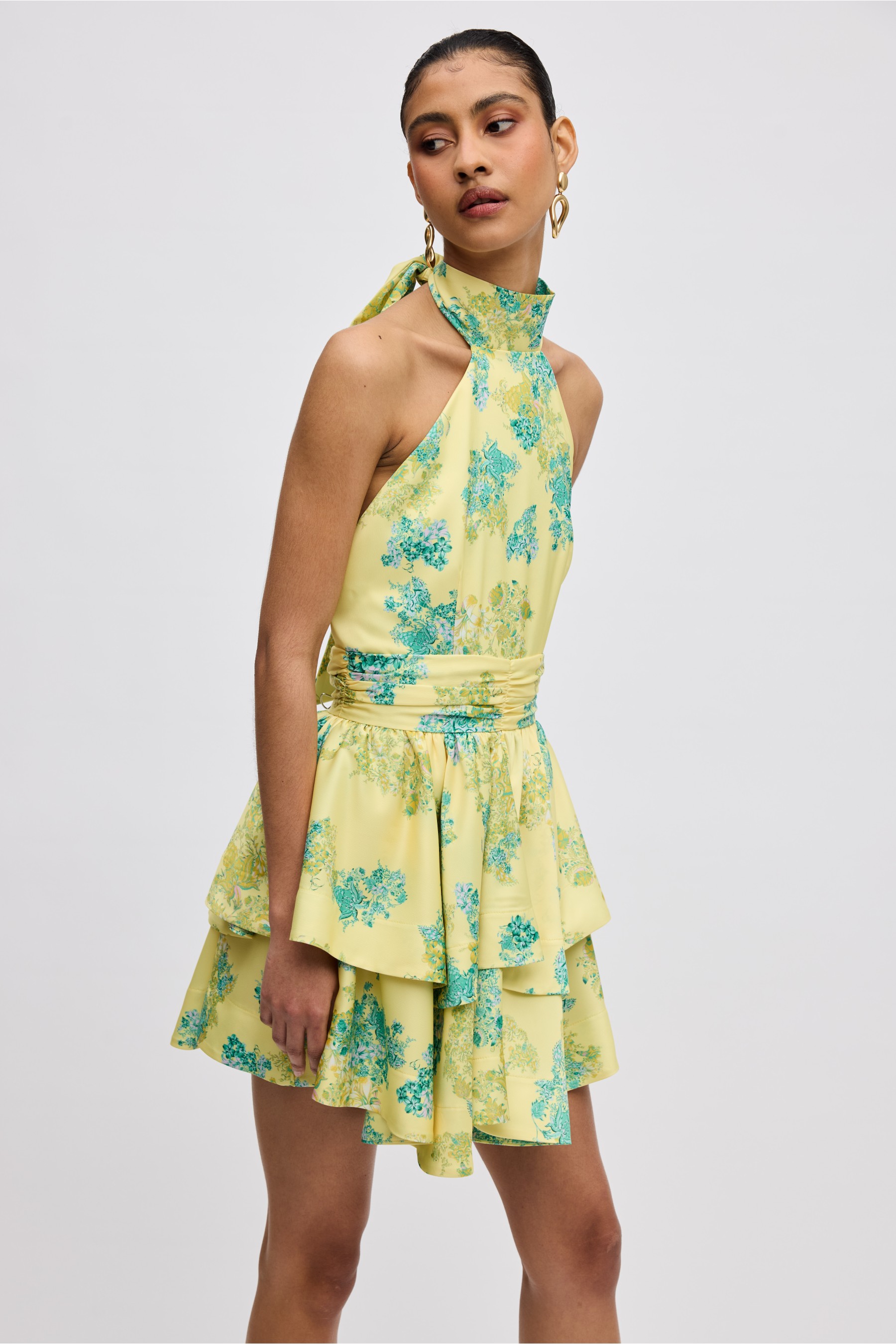 LIME MINI DRESS
