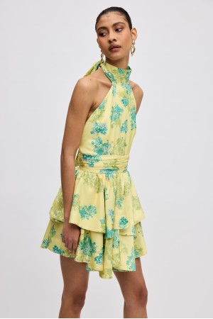 LIME MINI DRESS