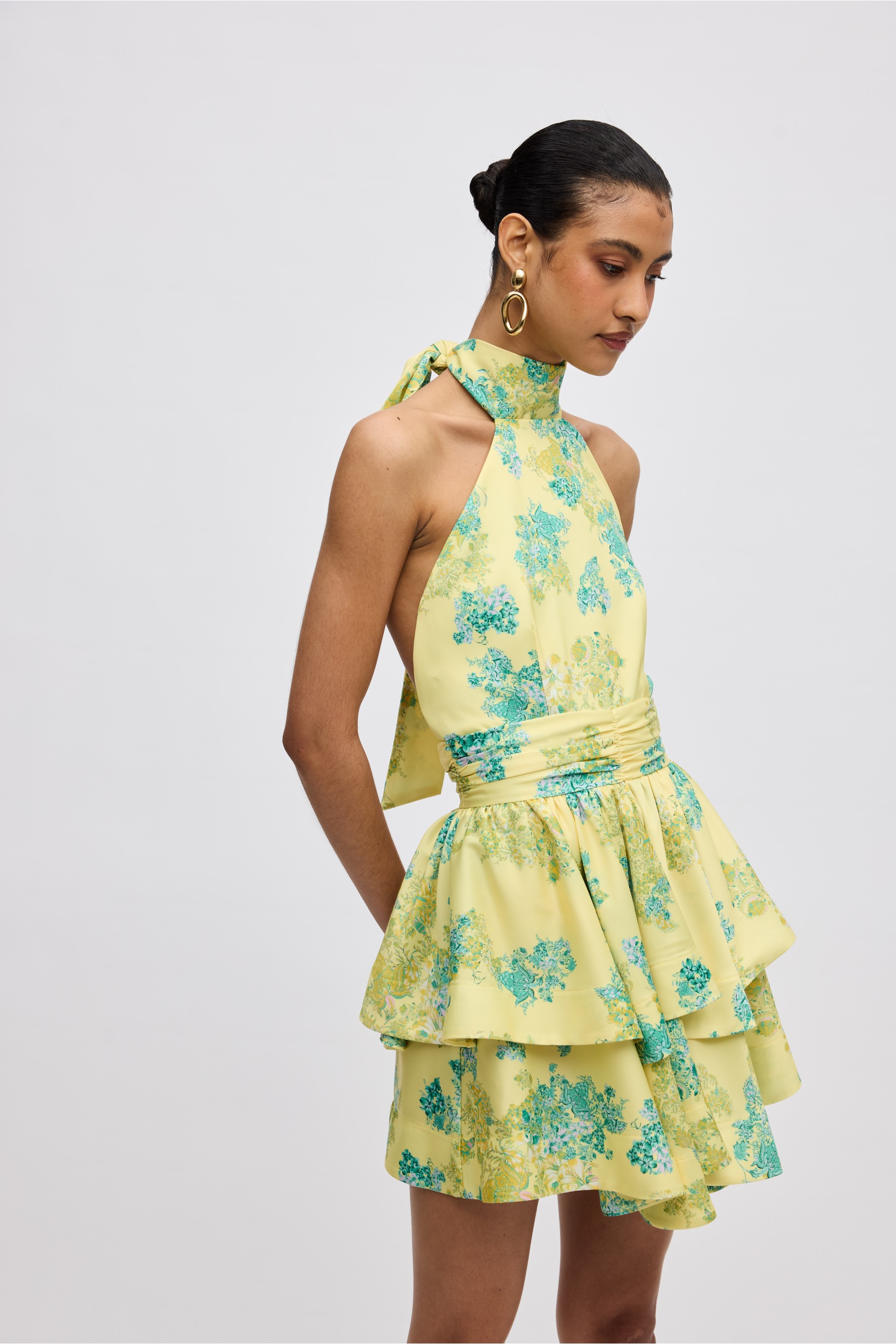 LIME MINI DRESS