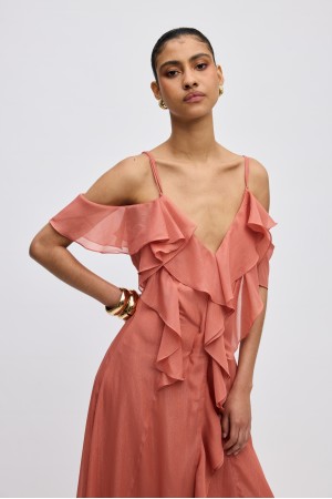 AGAPI DRESS SALMON