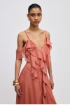 AGAPI DRESS SALMON