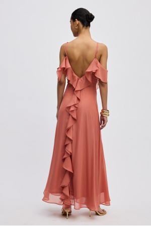 AGAPI DRESS SALMON