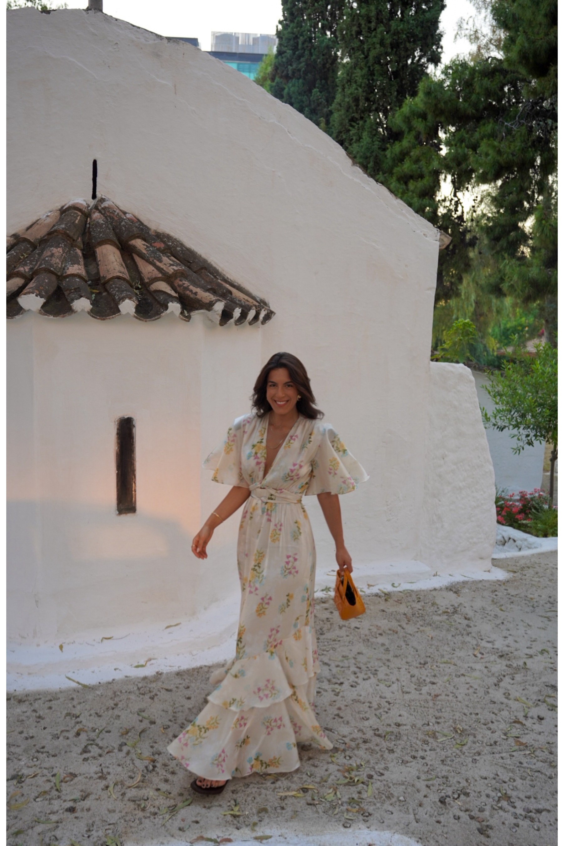 BUTTER BLOSSOM LONG DRESS