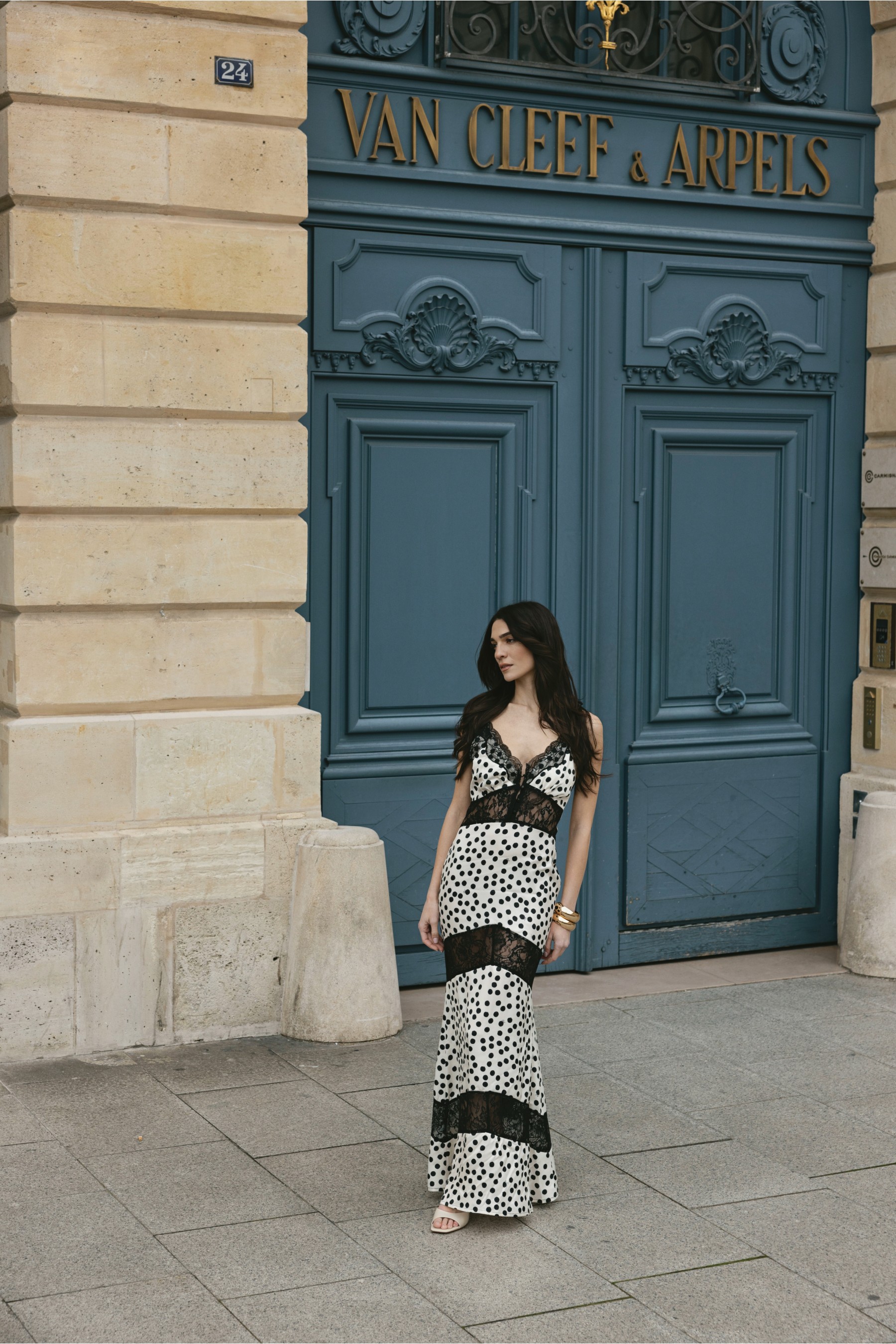 DREAM DOTS LACE DRESS