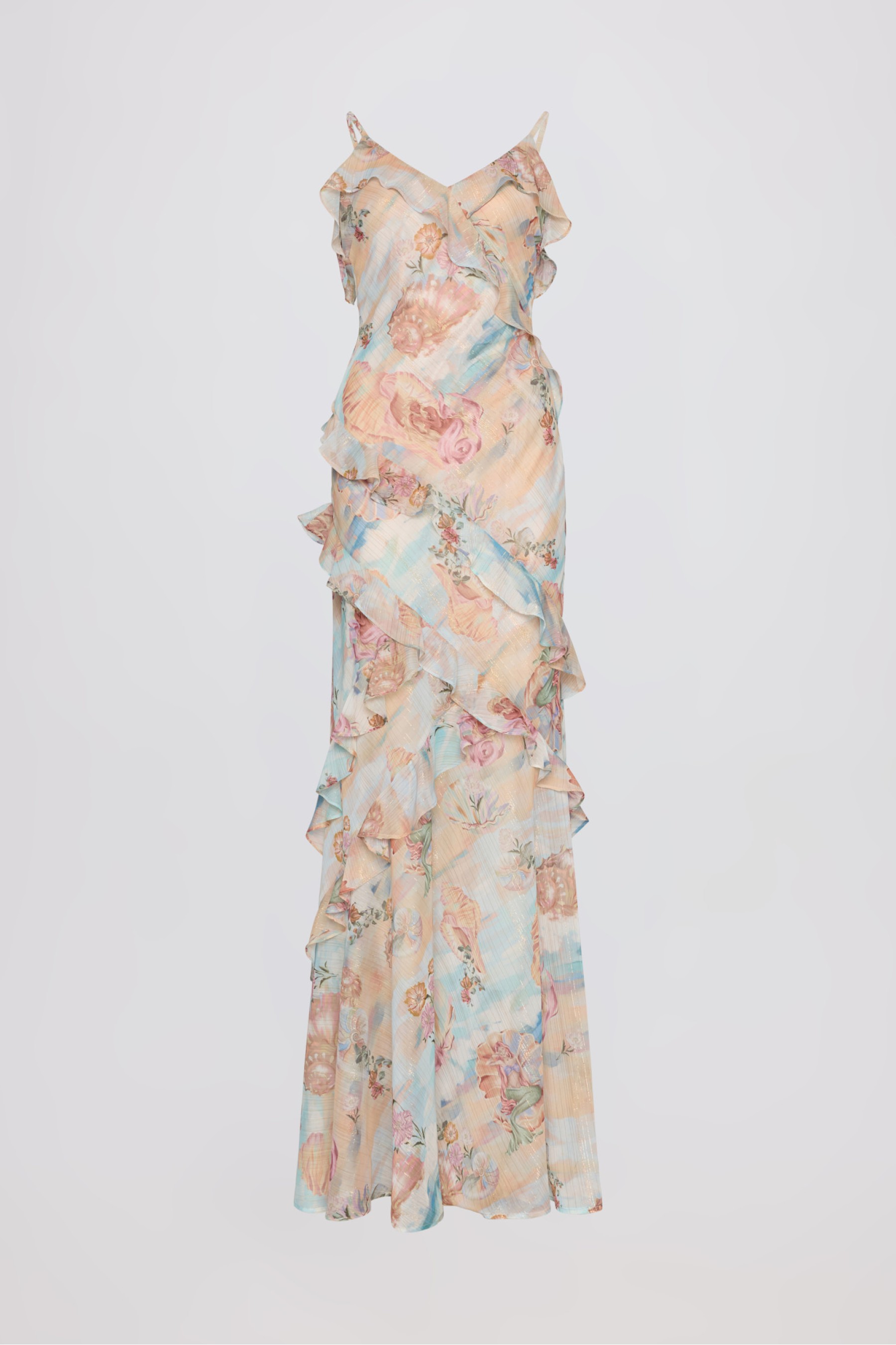 MERMAID RUFFLE DRESS